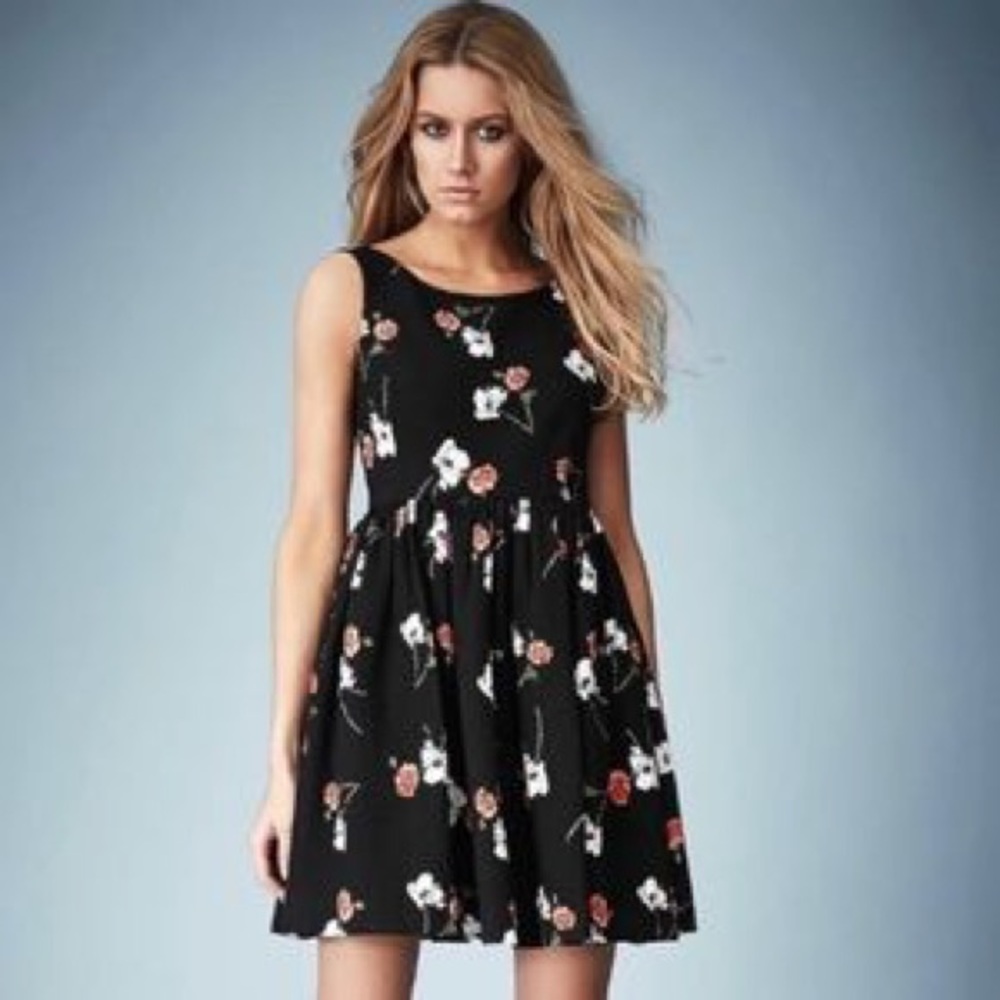 NEVER WORN Kate Miss Topshop Flower Dress